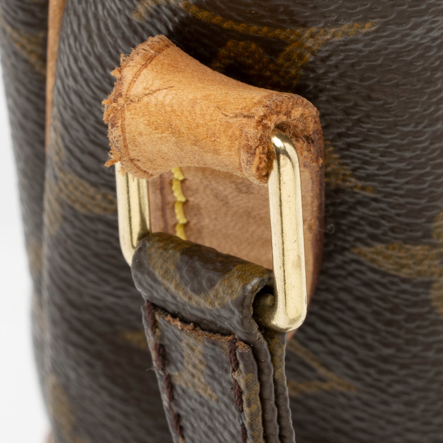 Louis Vuitton Vintage Monogram Canvas Danube Shoulder Bag (SHF-23753)