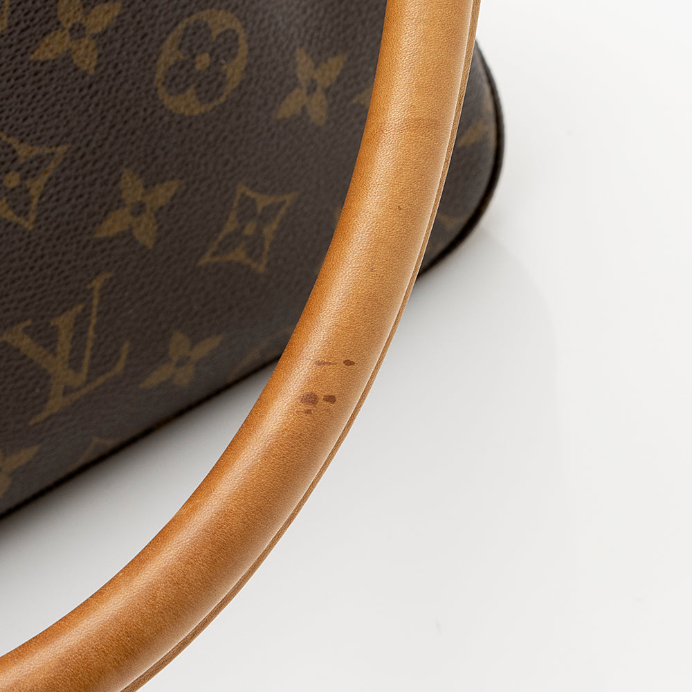 Louis Vuitton Vintage Monogram Canvas Looping GM Shoulder Bag (SHF-21787)