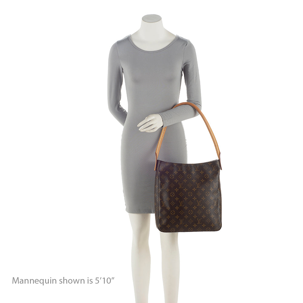 Louis Vuitton Vintage Monogram Canvas Looping GM Shoulder Bag (SHF-21787)