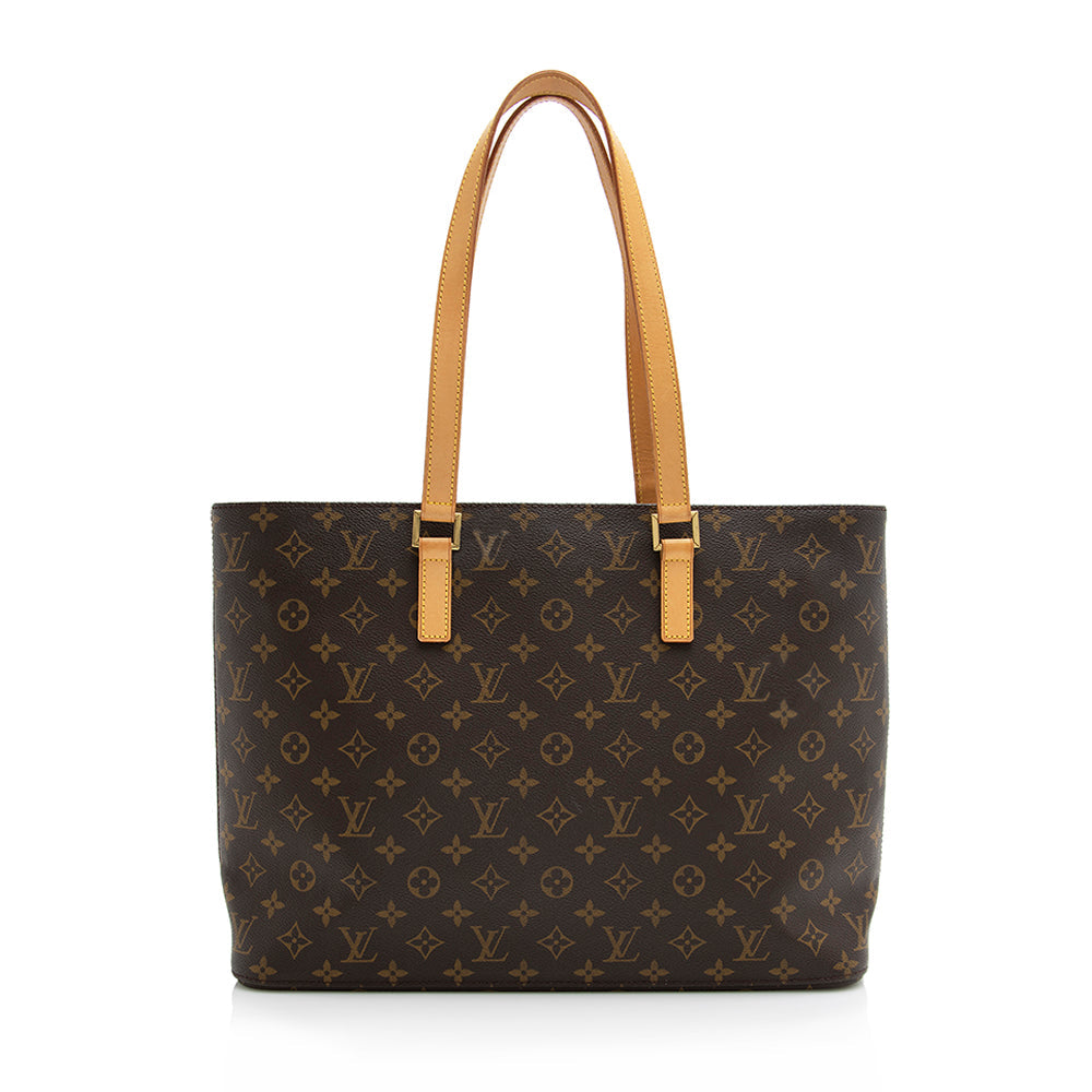 Louis Vuitton Vintage Monogram Canvas Luco Tote (SHF-22141)
