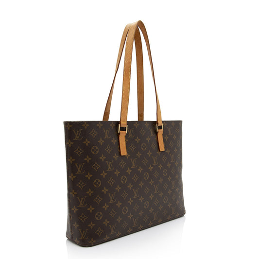 Louis Vuitton Vintage Monogram Canvas Luco Tote (SHF-dm5N1L)