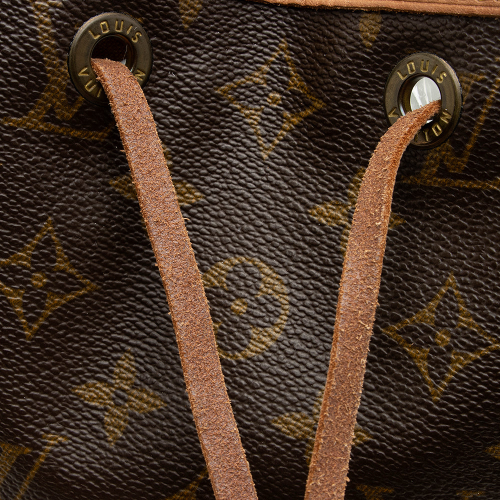 Louis Vuitton Vintage Monogram Canvas Montsouris MM Backpack (SHF-18882)