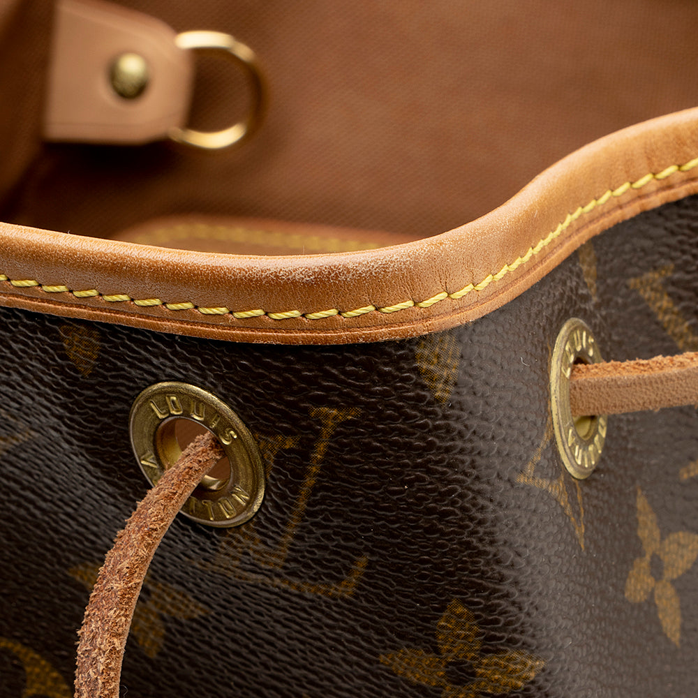 Louis Vuitton Vintage Monogram Canvas Montsouris MM Backpack (SHF-18958)