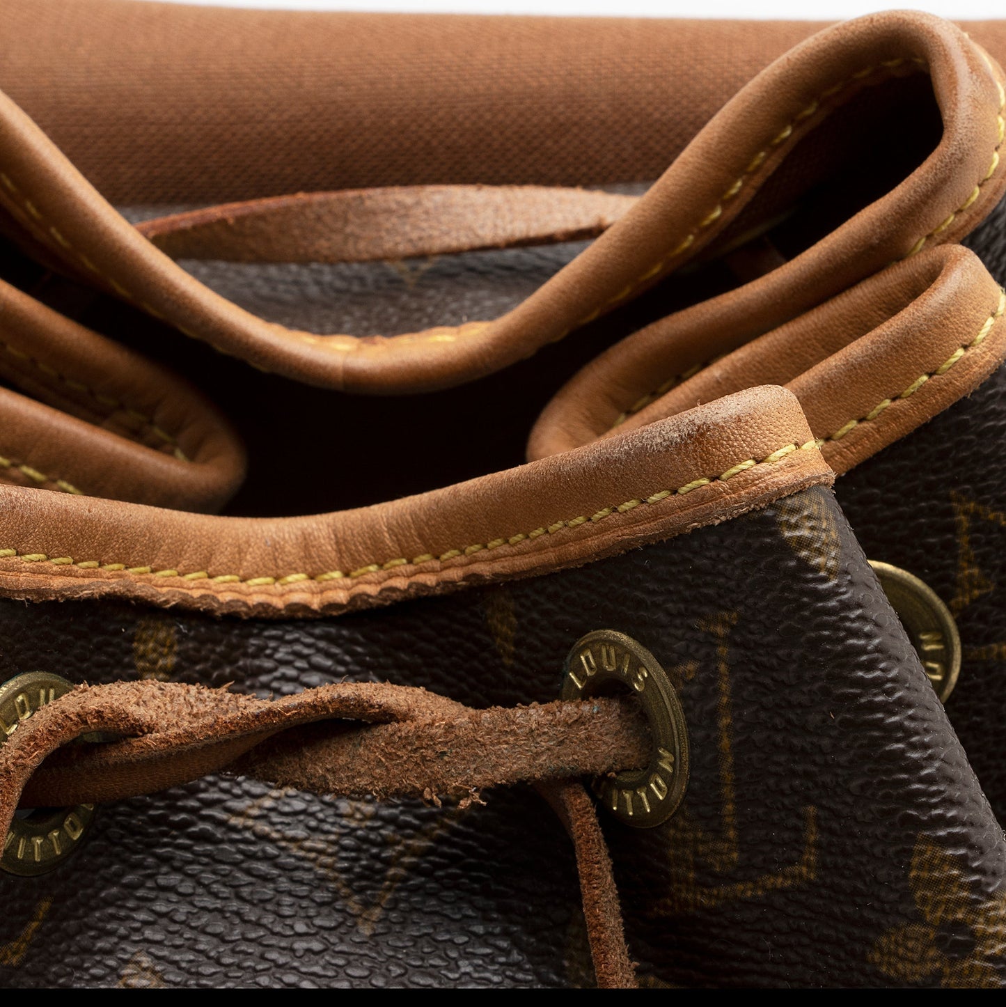 Louis Vuitton Vintage Monogram Canvas Montsouris MM Backpack (SHF-22354)