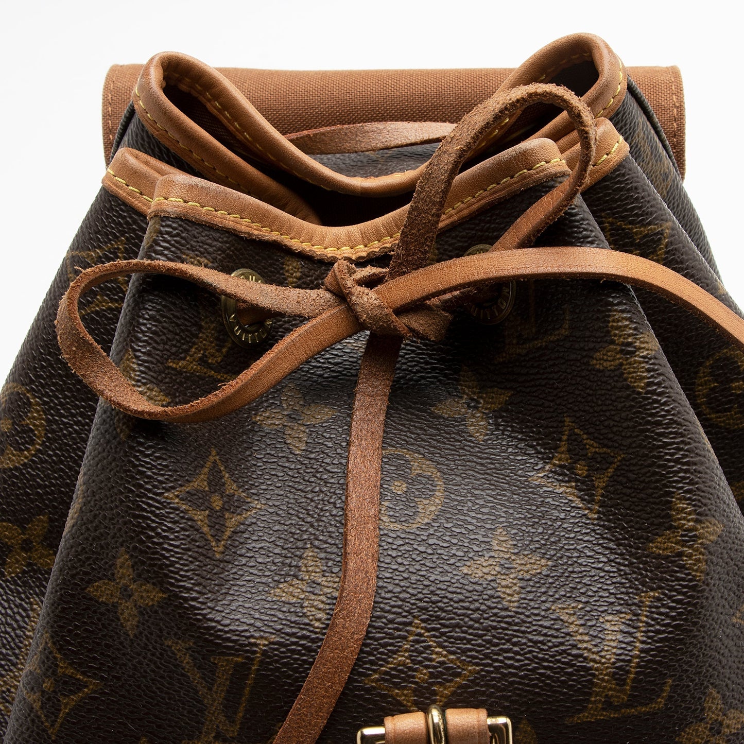 Louis Vuitton Vintage Monogram Canvas Montsouris MM Backpack (SHF-22354)