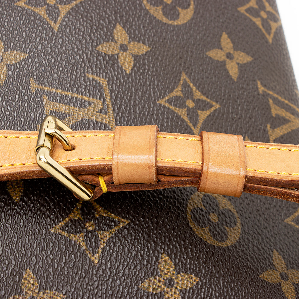 Louis Vuitton Vintage Monogram Canvas Musette Tango Shoulder Bag (SHF-20339)