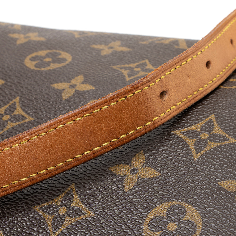 Louis Vuitton Vintage Monogram Canvas Musette Tango Shoulder Bag (SHF-20339)