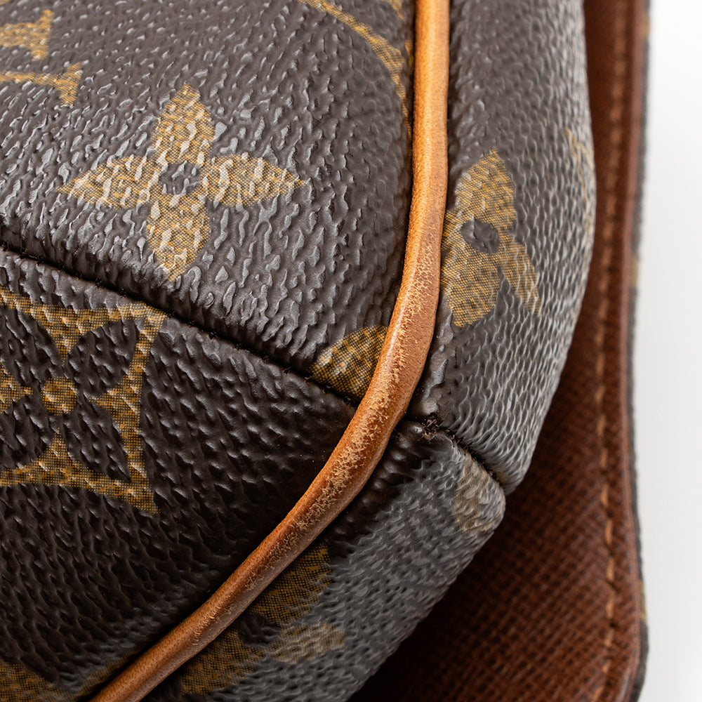 Louis Vuitton Vintage Monogram Canvas Musette Tango Shoulder Bag (SHF-20339)