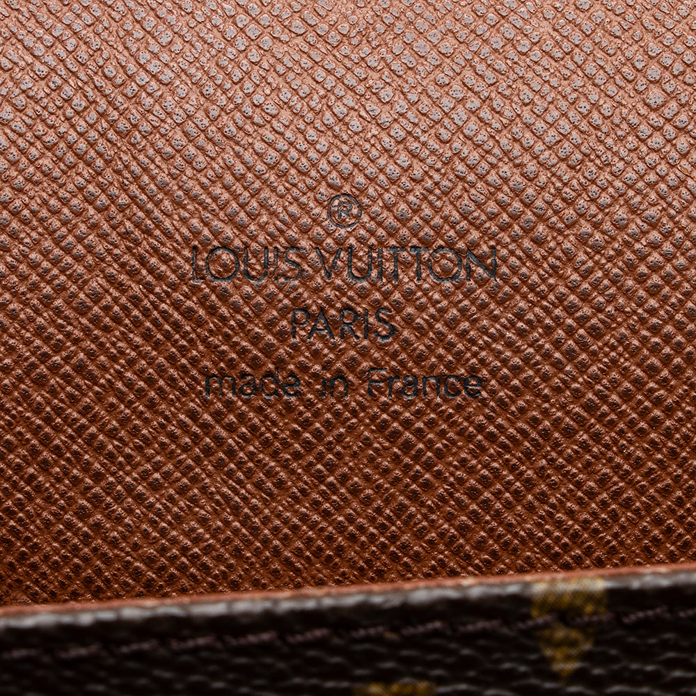 Louis Vuitton Vintage Monogram Canvas Musette Tango Shoulder Bag (SHF-20339)
