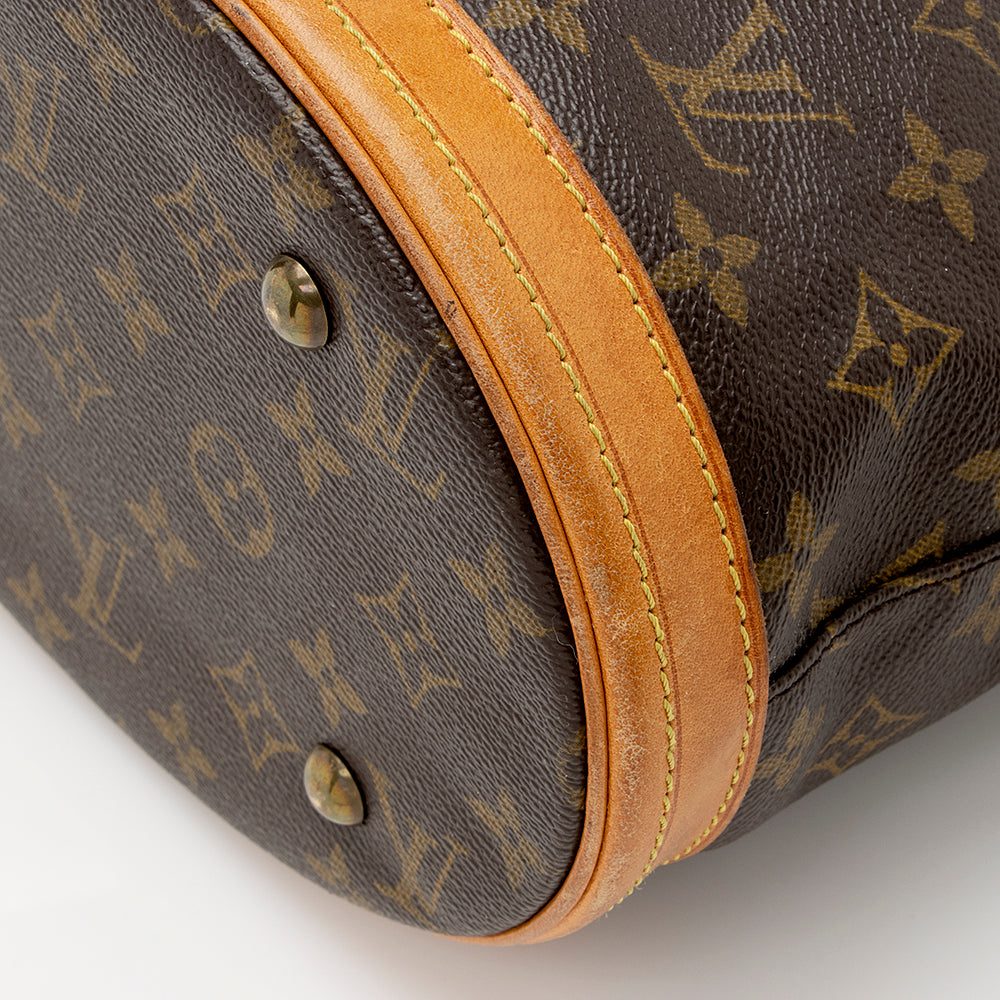 Louis Vuitton Vintage Monogram Canvas Petit Bucket Tote (SHF-21631)