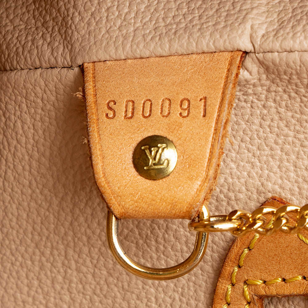 Louis Vuitton Vintage Monogram Canvas Petit Bucket Tote (SHF-21631)