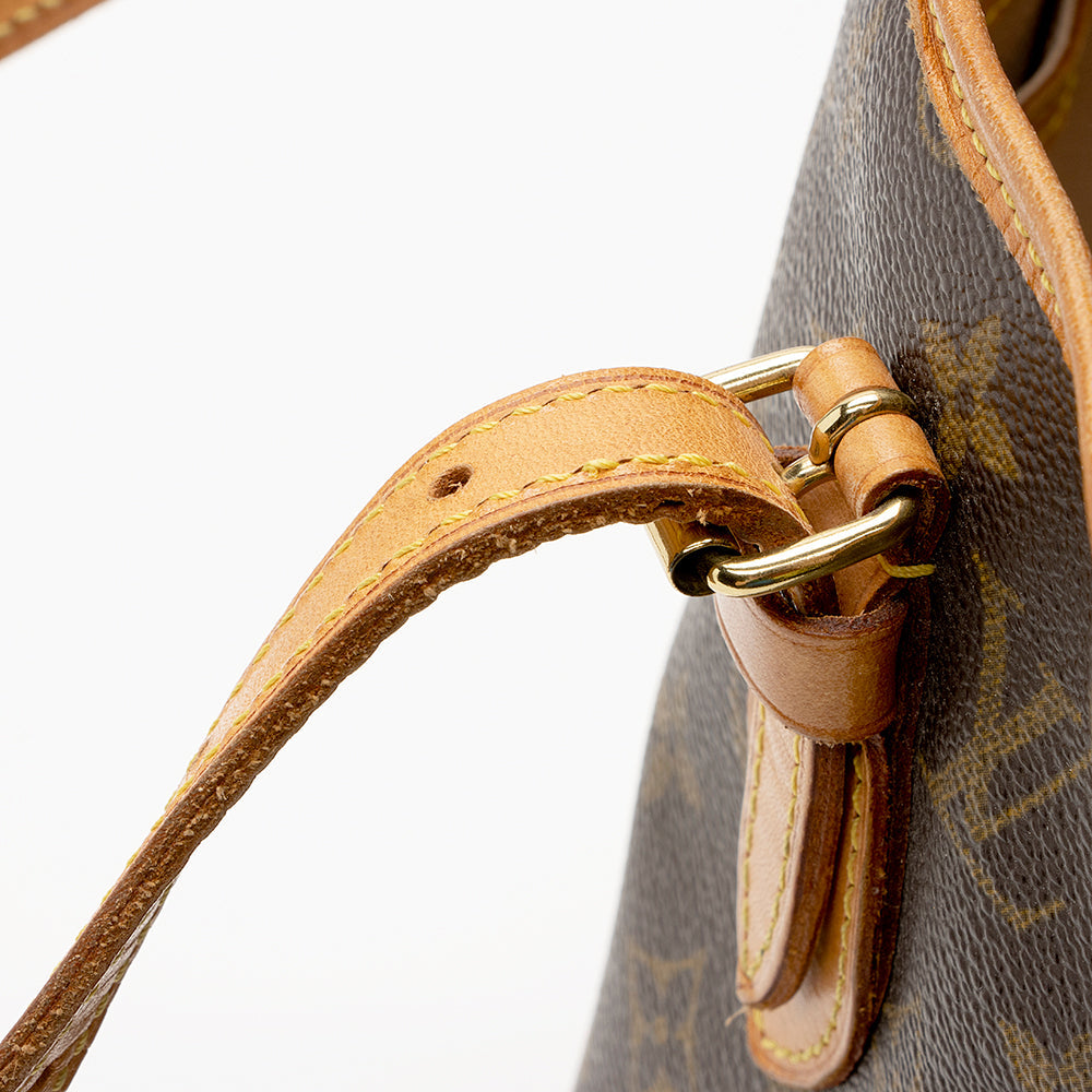 Louis Vuitton Vintage Monogram Canvas Petit Bucket Tote (SHF-21631)