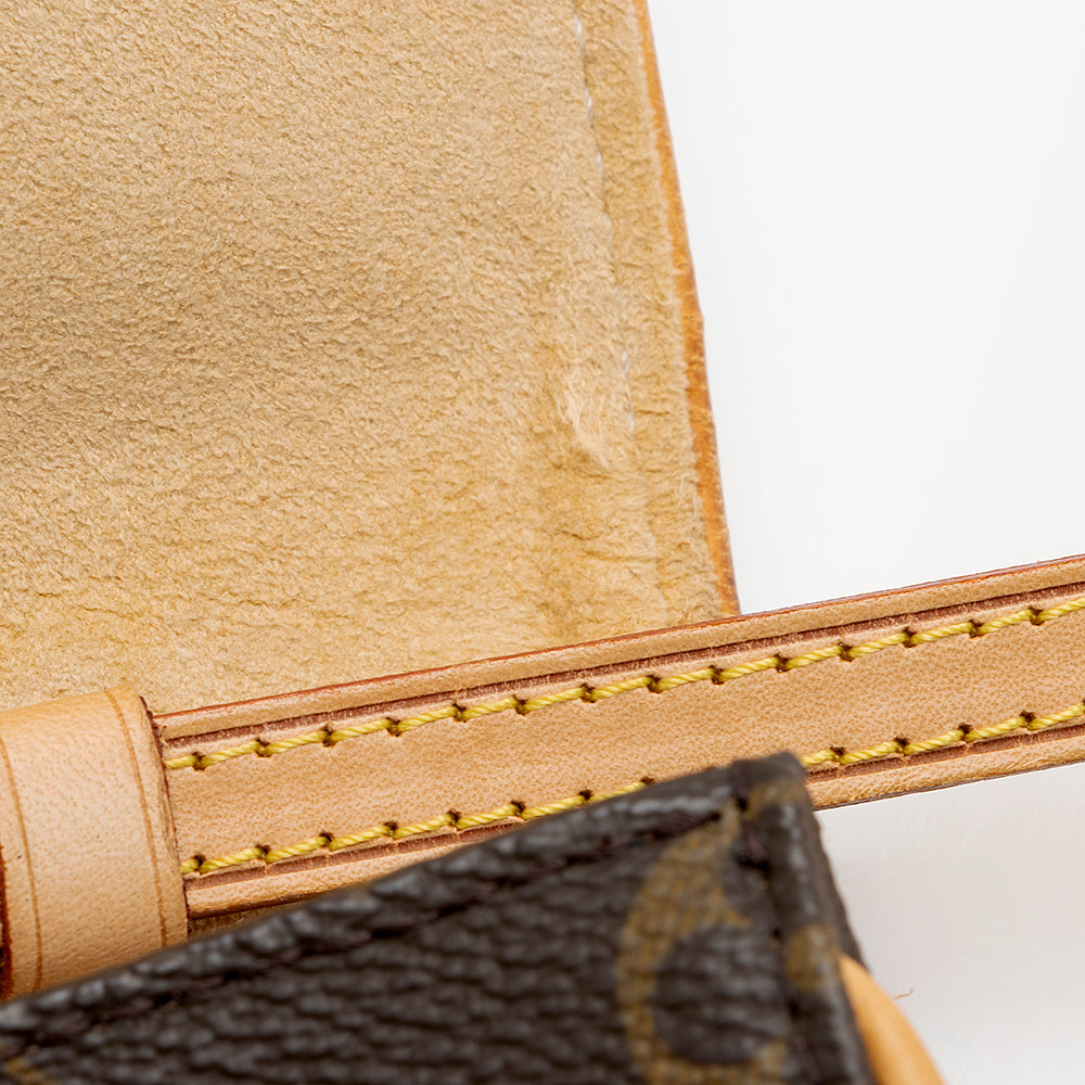 Louis Vuitton Vintage Monogram Canvas Pochette Twin GM Shoulder Bag (SHF-20314)