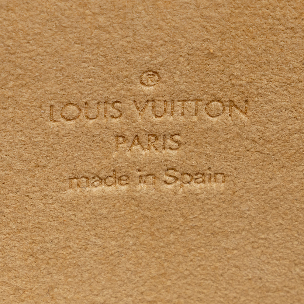 Louis Vuitton Vintage Monogram Canvas Pochette Twin GM Shoulder Bag (SHF-20314)