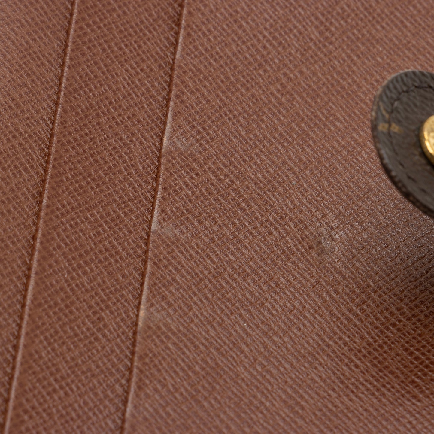 Louis Vuitton Vintage Monogram Canvas Porte Papier Zipper Wallet (SHF-Punscc)