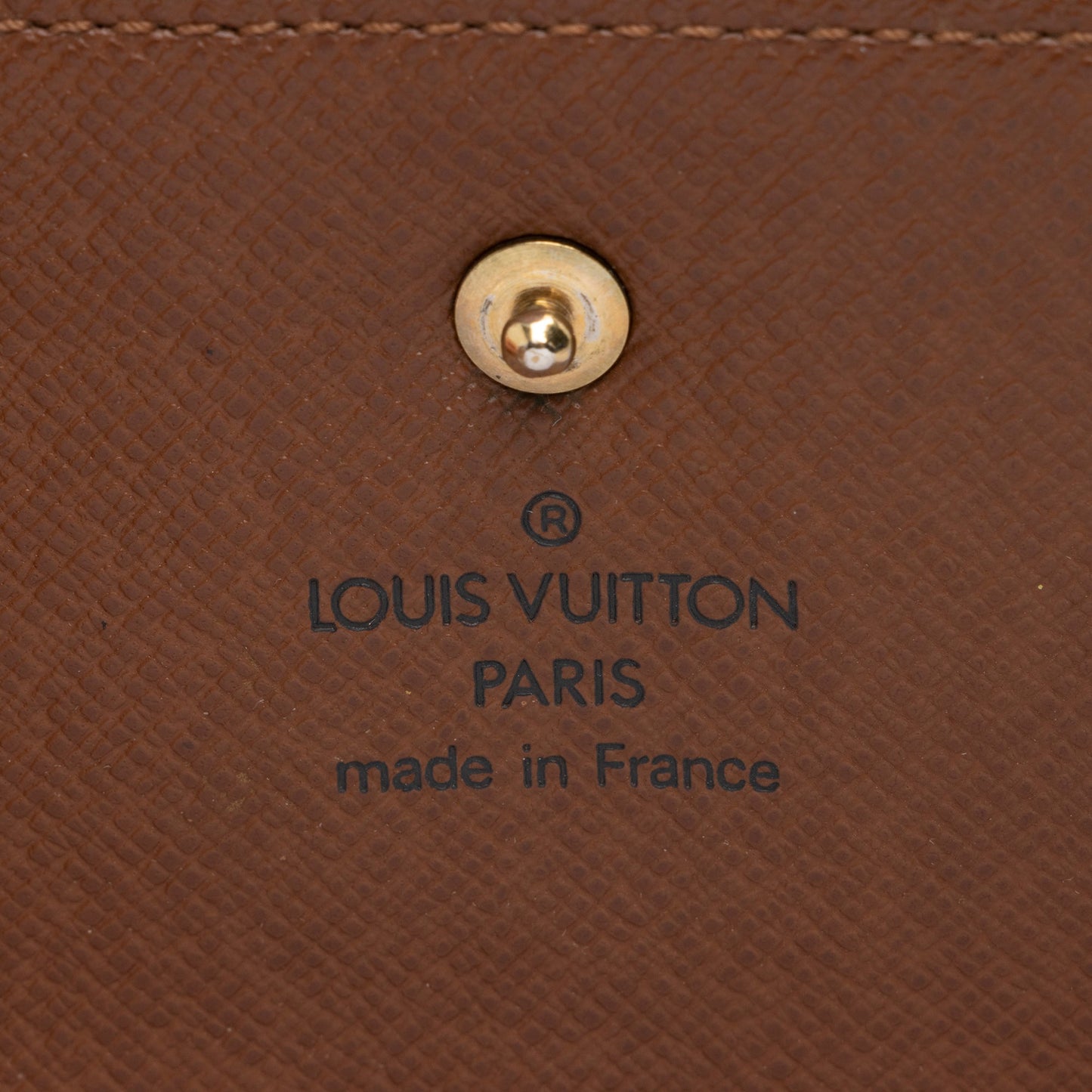 Louis Vuitton Vintage Monogram Canvas Porte Tresor International Wallet (SHF-VIGaP0)