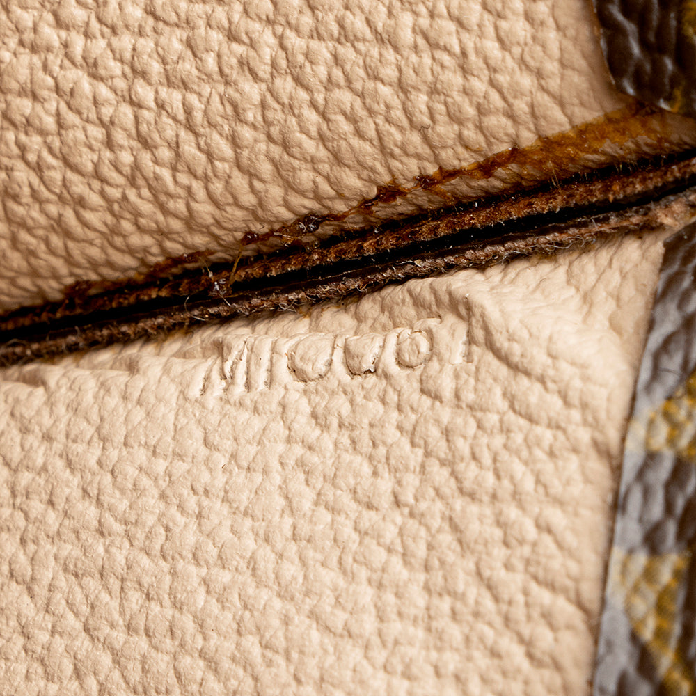 Louis Vuitton Vintage Monogram Canvas Sac Plat Tote (SHF-20209)