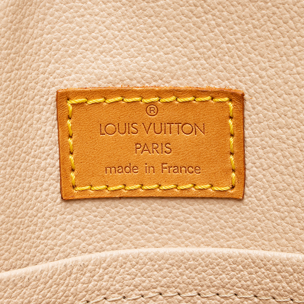 Louis Vuitton Vintage Monogram Canvas Sac Plat Tote (SHF-20209)