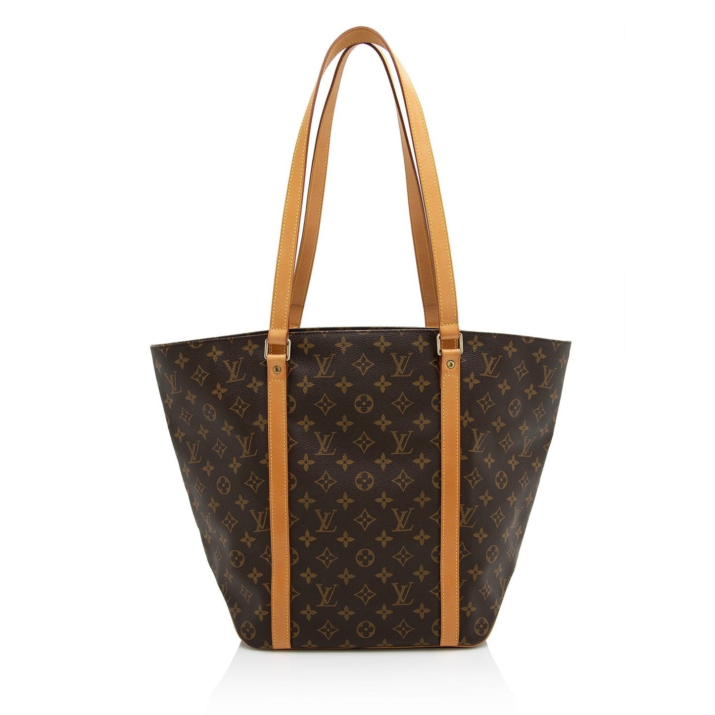 Louis Vuitton Vintage Monogram Canvas Sac Shopping 48 Tote (SHF-22905)