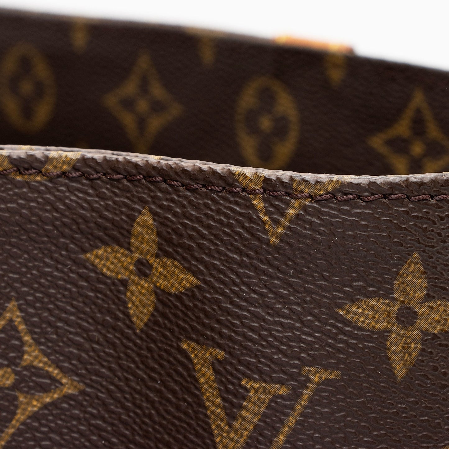 Louis Vuitton Vintage Monogram Canvas Sac Shopping 48 Tote (SHF-vt9bdi)