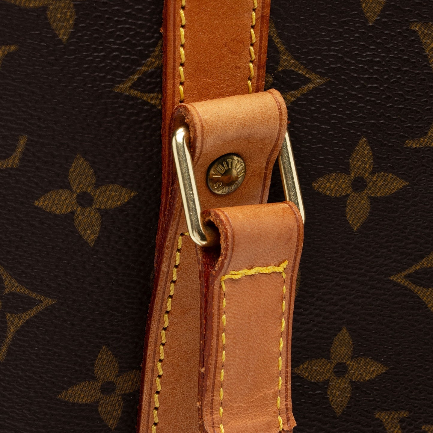 Louis Vuitton Vintage Monogram Canvas Sac Shopping 48 Tote (SHF-vt9bdi)