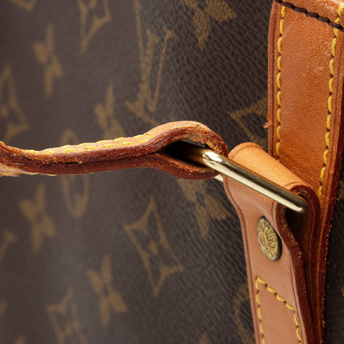 Louis Vuitton Vintage Monogram Canvas Sac Shopping 48 Tote (SHF-vt9bdi)