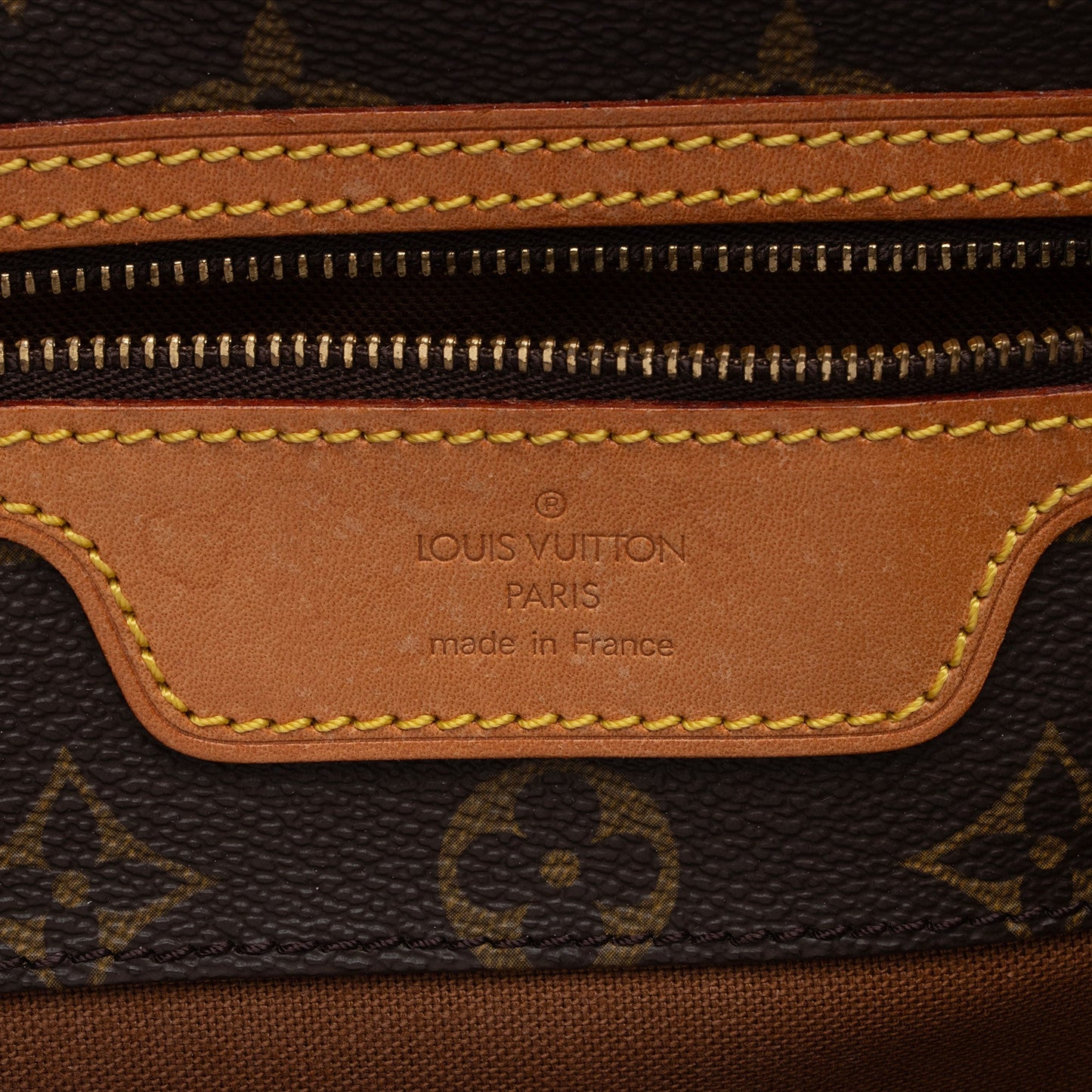 Louis Vuitton Vintage Monogram Canvas Sac Shopping 48 Tote (SHF-vt9bdi)