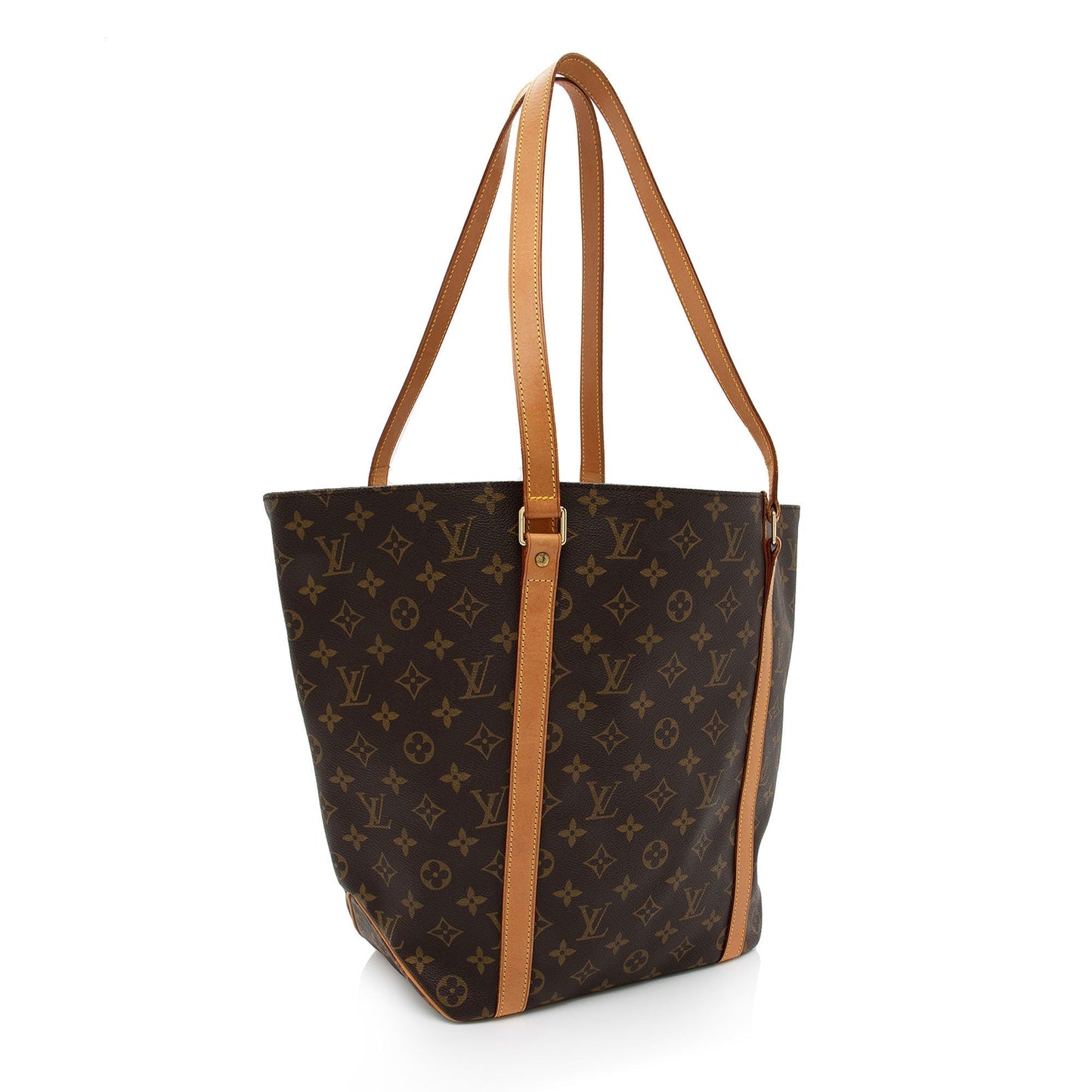 Louis Vuitton Vintage Monogram Canvas Sac Shopping 48 Tote (SHF-vt9bdi)