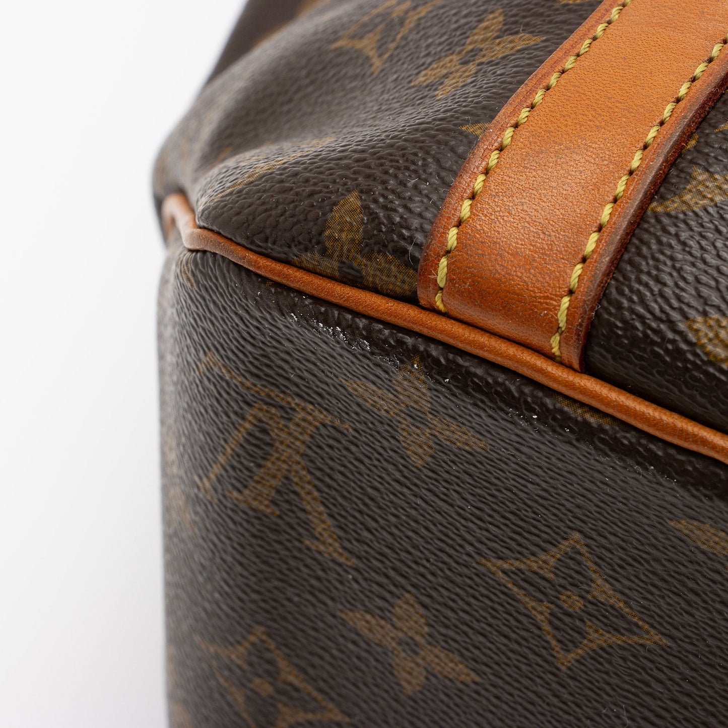 Louis Vuitton Vintage Monogram Canvas Sac Shopping 48 Tote (SHF-JstH3X)