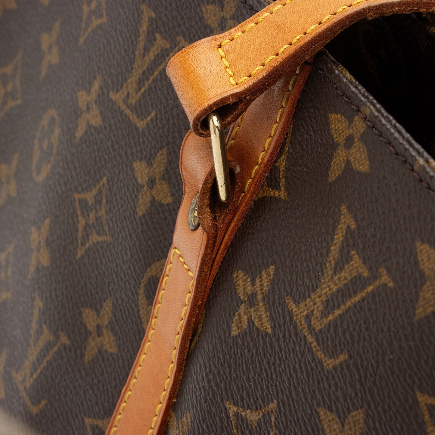 Louis Vuitton Vintage Monogram Canvas Sac Shopping 48 Tote (SHF-JstH3X)