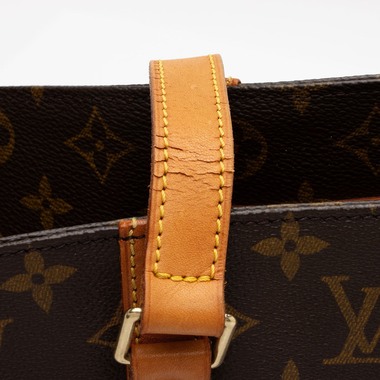 Louis Vuitton Vintage Monogram Canvas Sac Shopping 48 Tote (SHF-JstH3X)