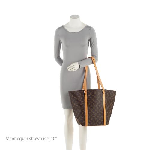 Louis Vuitton Vintage Monogram Canvas Sac Shopping 48 Tote (SHF-JstH3X)