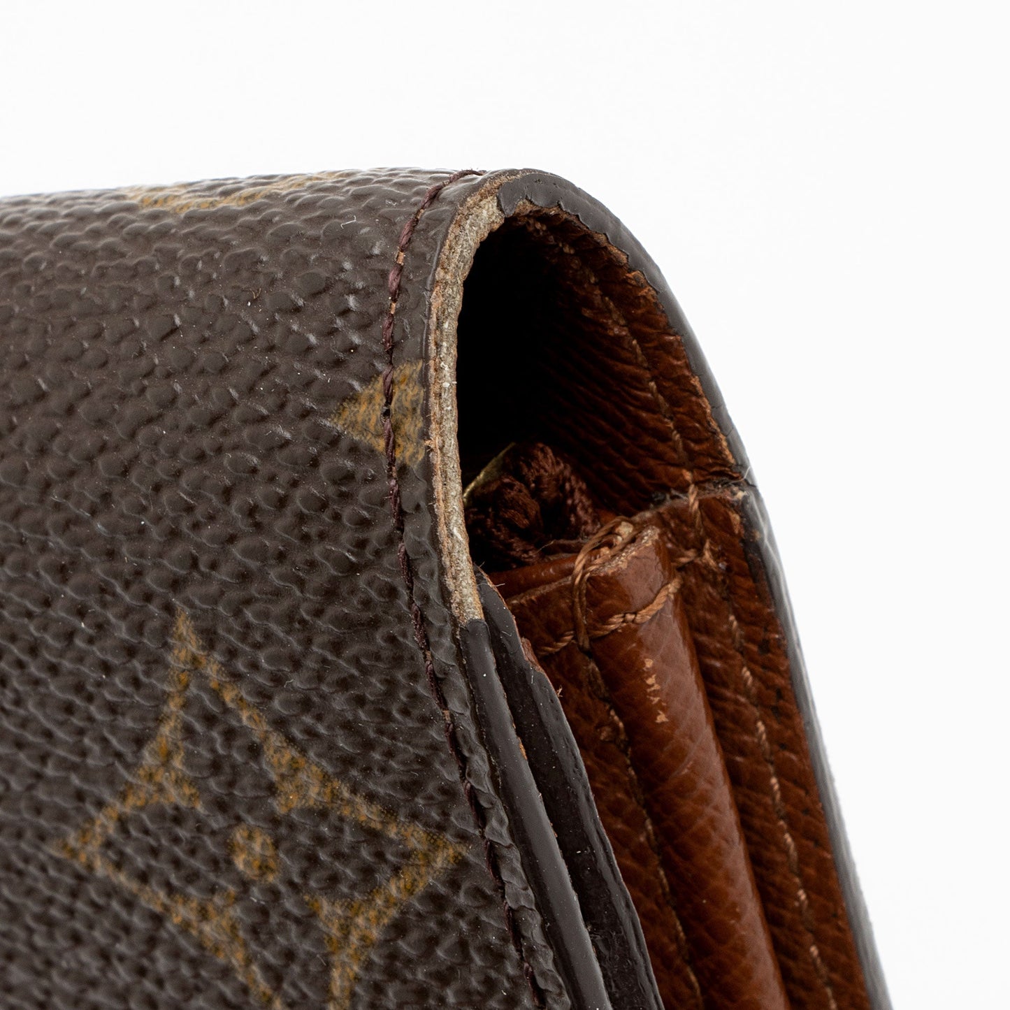 Louis Vuitton Vintage Monogram Canvas Sarah Wallet (SHF-NDngCm)