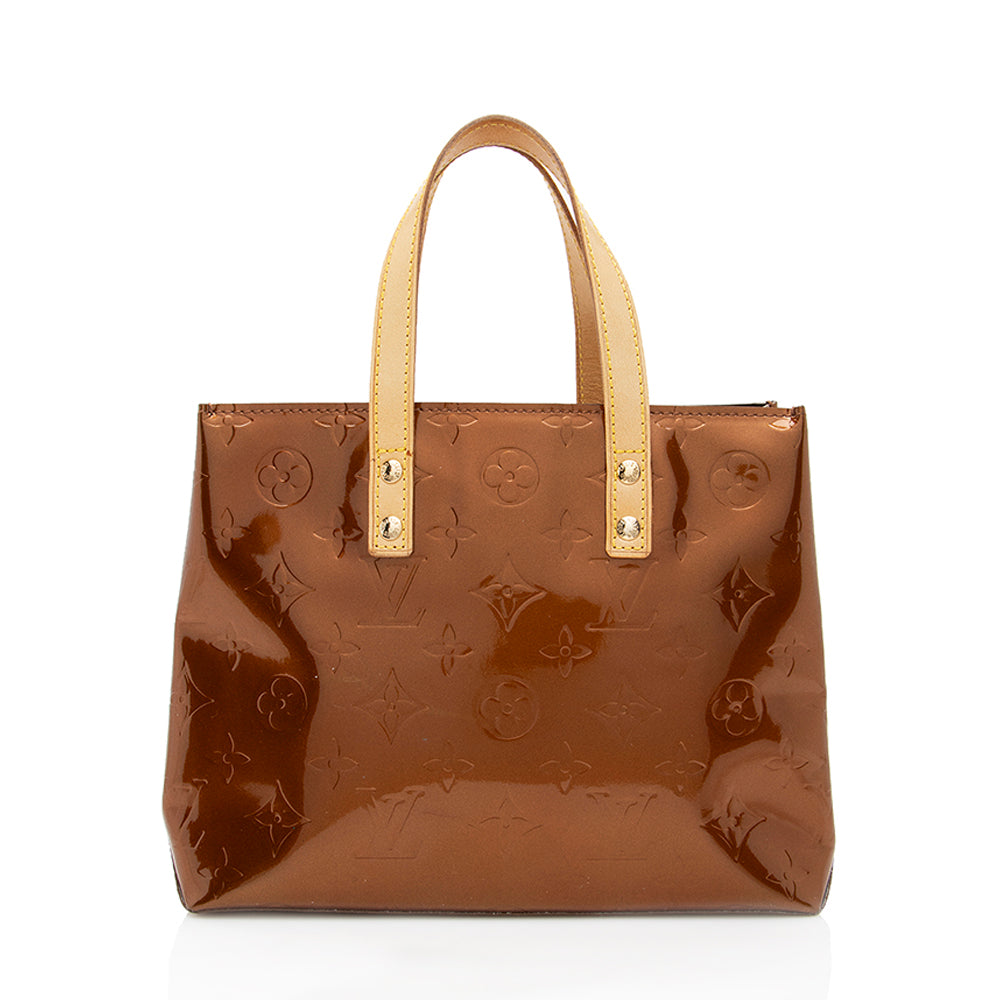 Louis Vuitton Vintage Monogram Vernis Reade PM Tote (SHF-18464)