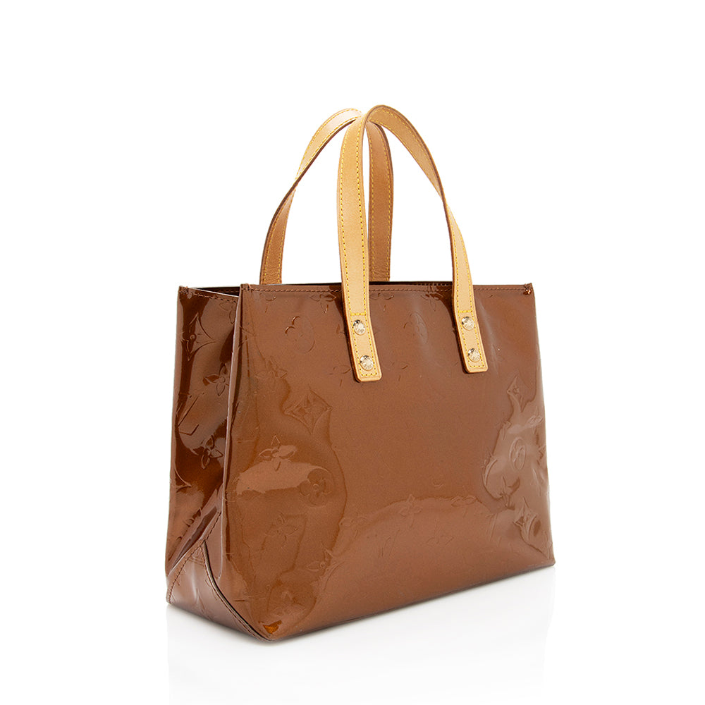 Louis Vuitton Vintage Monogram Vernis Reade PM Tote (SHF-18464)