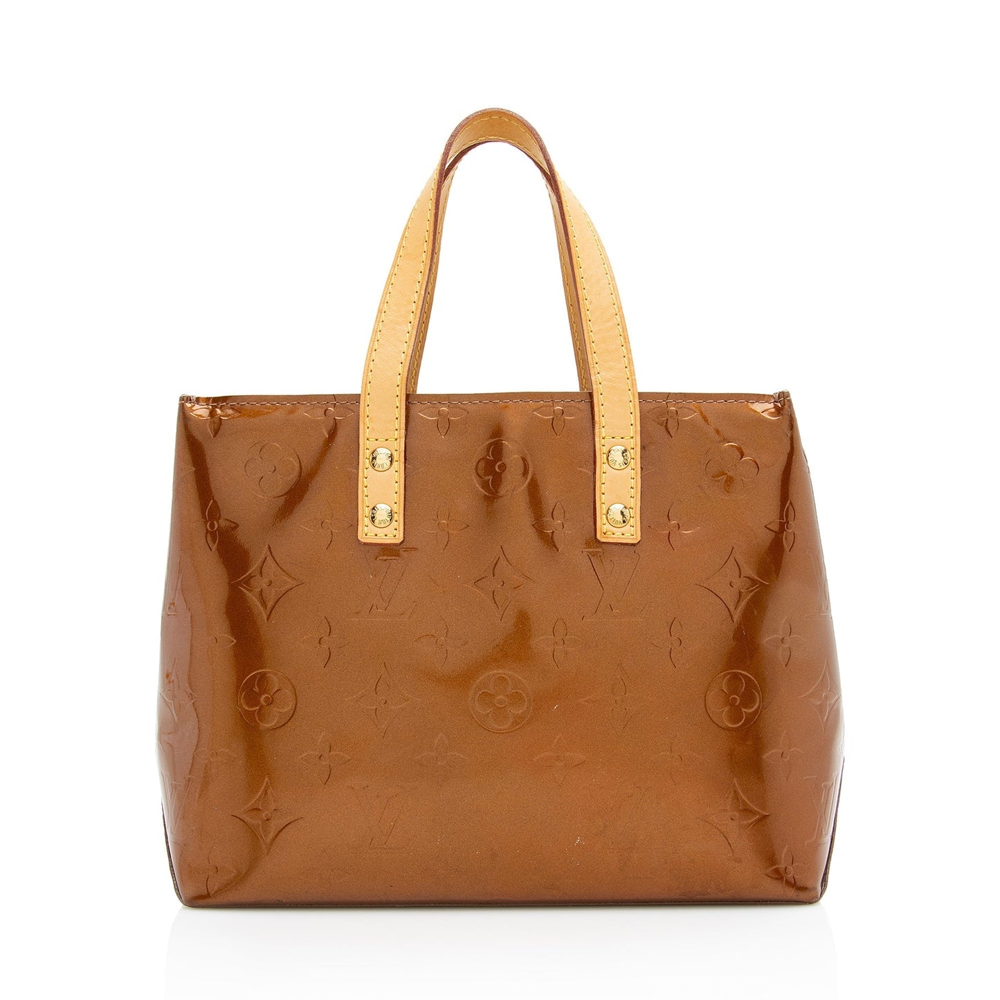 Louis Vuitton Vintage Monogram Vernis Reade PM Tote (SHF-22964)