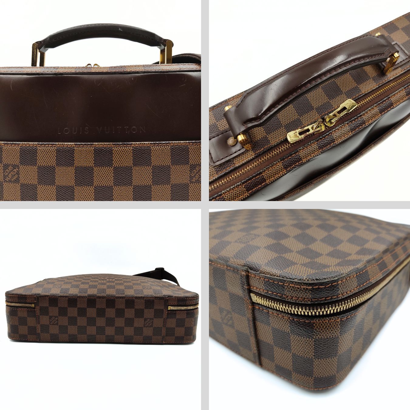 LOUIS VUITTON Louis Vuitton Louis Vuitton Damier Ebene document bag