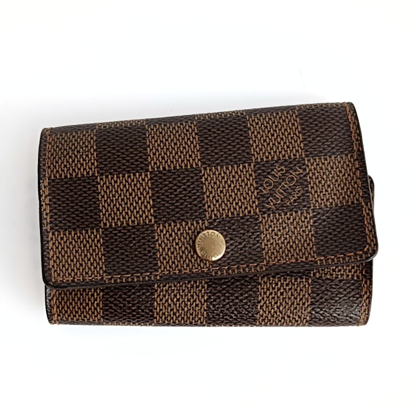LOUIS VUITTON Louis Vuitton Louis Vuitton Damier Ebene key ring 6 hooks