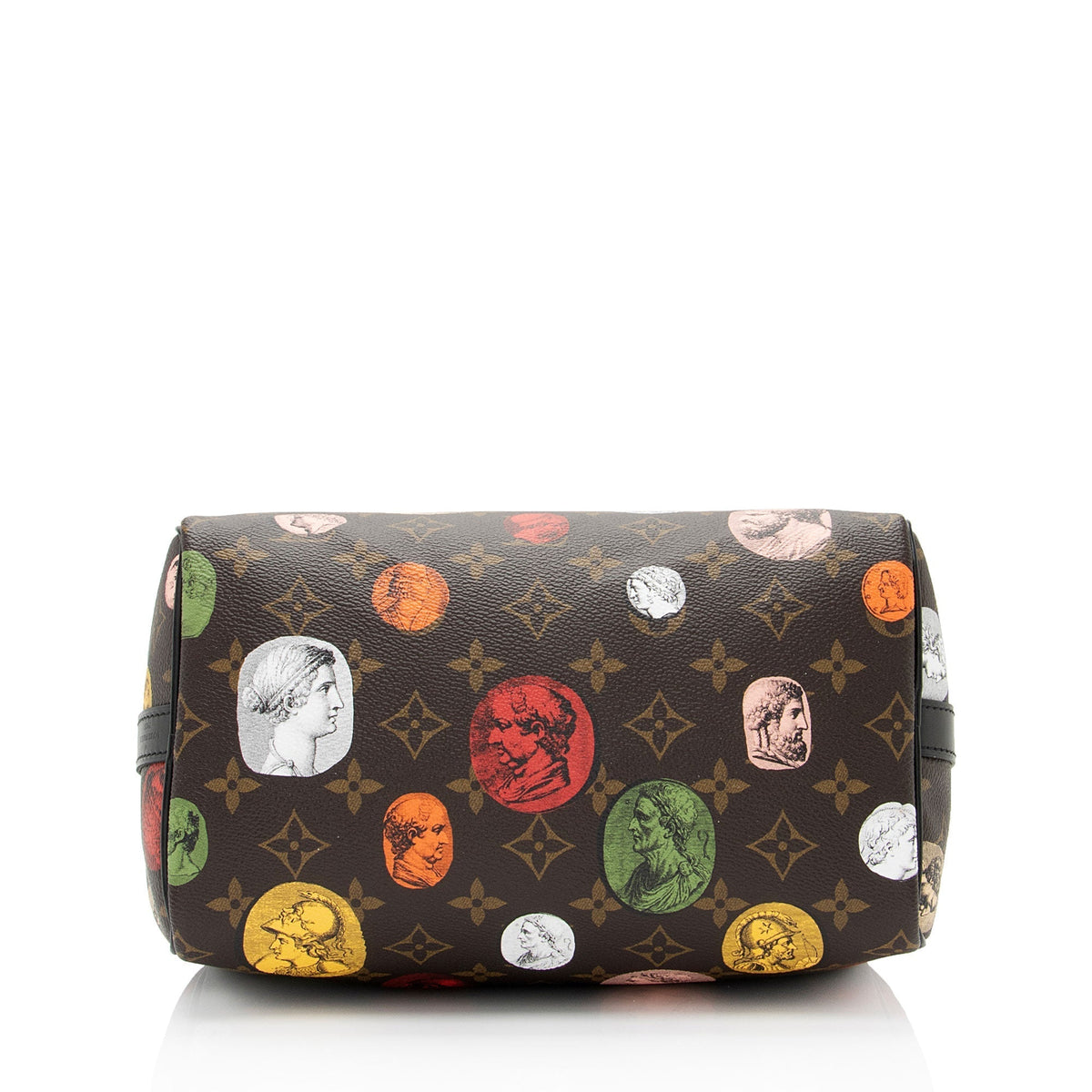 Louis Vuitton x Fornasetti Monogram Cameo Canvas Speedy Bandouliere 25 Satchel (SHF-GXLt9L)