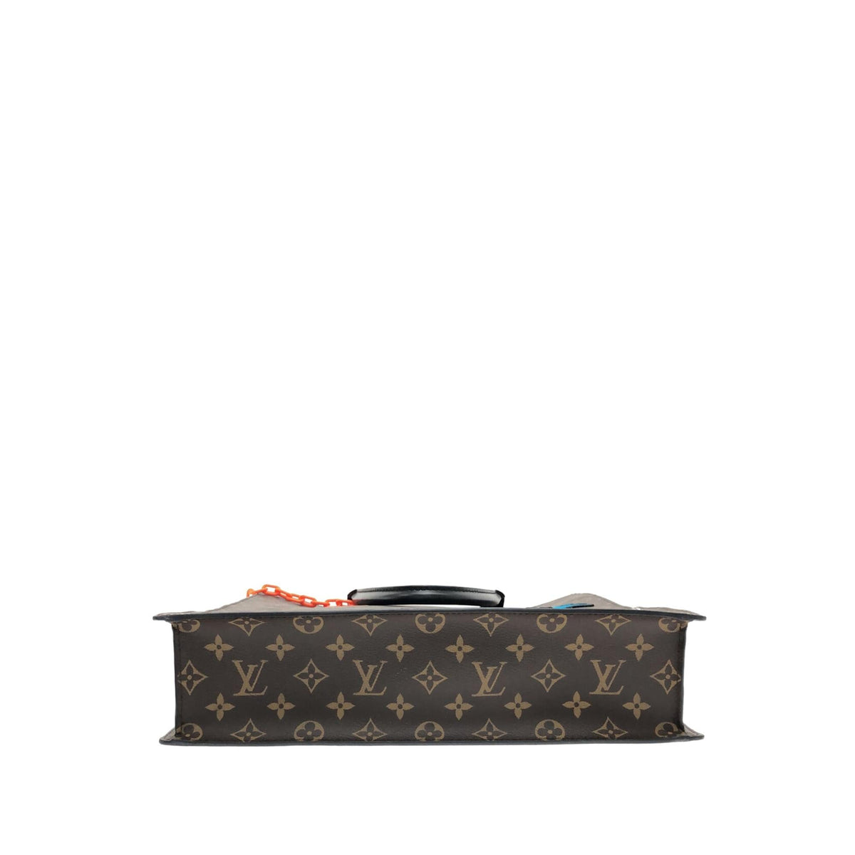 Louis Vuitton x Virgil Abloh Monogram Zoooom With Friends Sac Plat (SHG-Gnx5yd)
