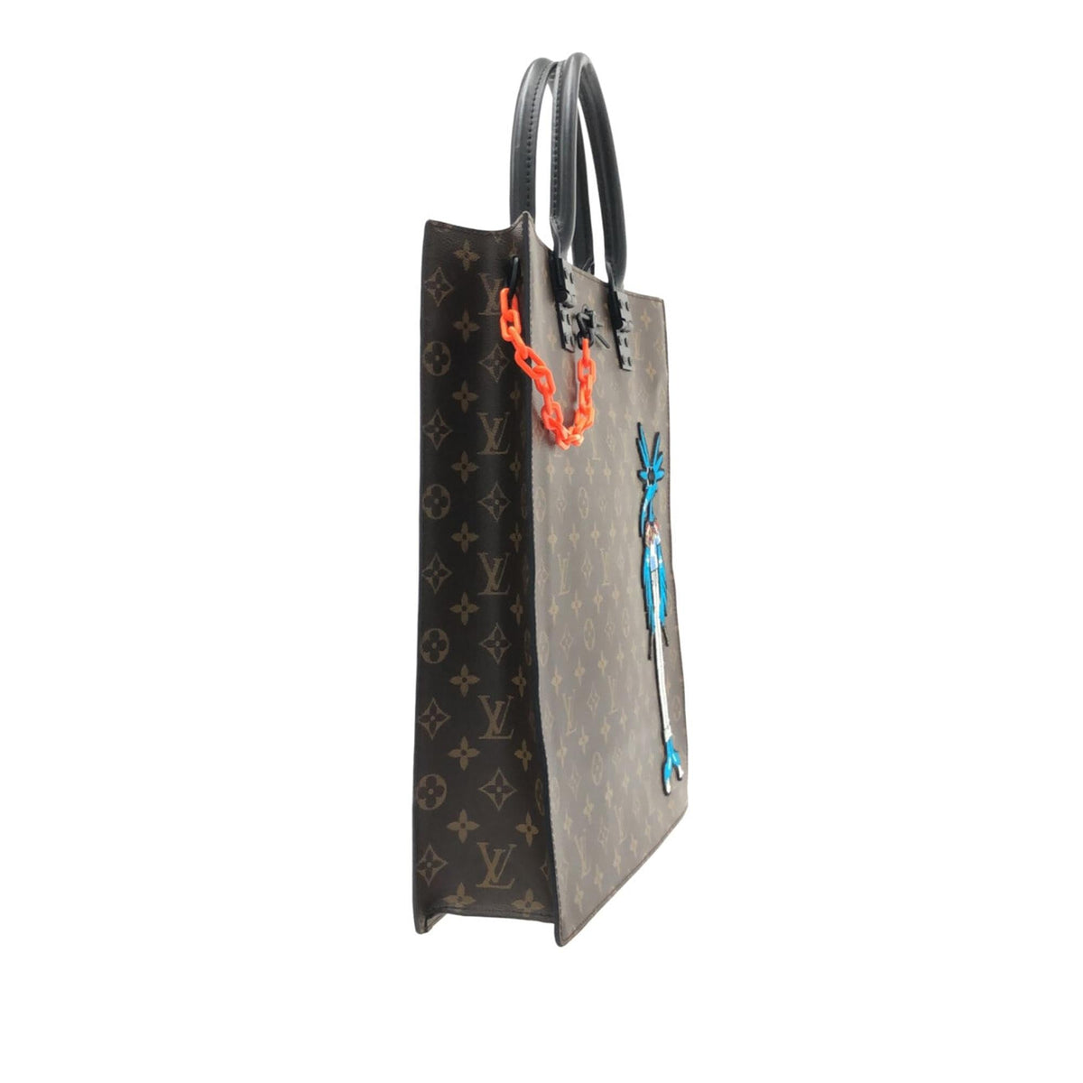 Louis Vuitton x Virgil Abloh Monogram Zoooom With Friends Sac Plat (SHG-Gnx5yd)