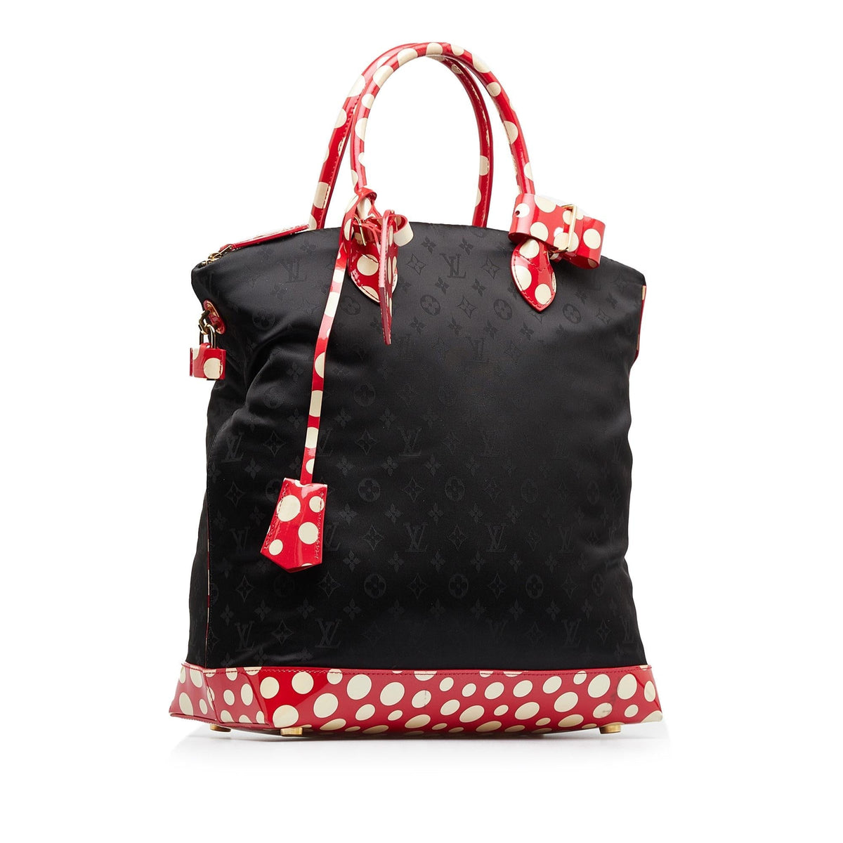 Louis Vuitton x Yayoi Kusama Monogram Infinity Dots Lockit Vertical MM (SHG-NK1aCI)