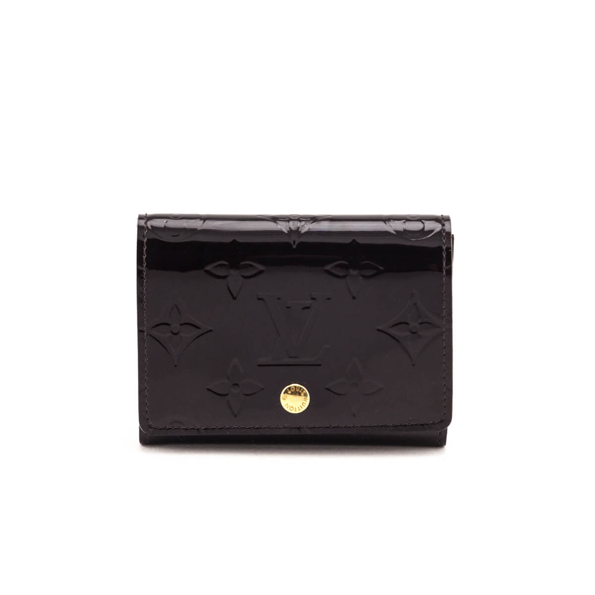 Louis Vuitton Amarante Monogram Vernis Business Card Holder