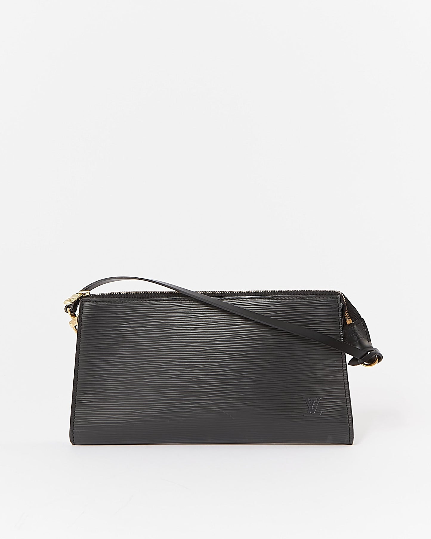 Louis Vuitton Black Epi Leather Pochette Shoulder Bag