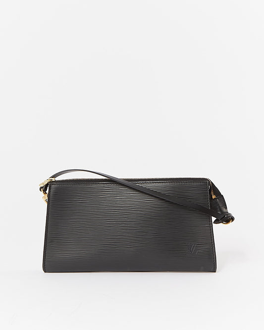 Louis Vuitton Black Epi Leather Pochette Shoulder Bag