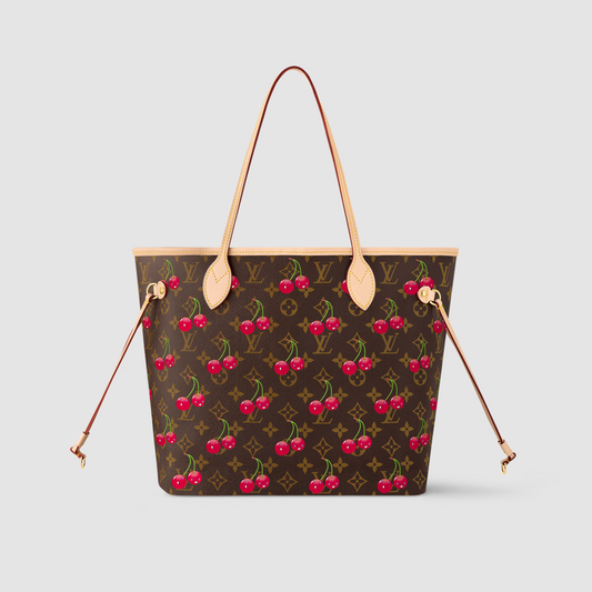 Louis Vuitton LV x TM Cherry Neverfull MM M13263