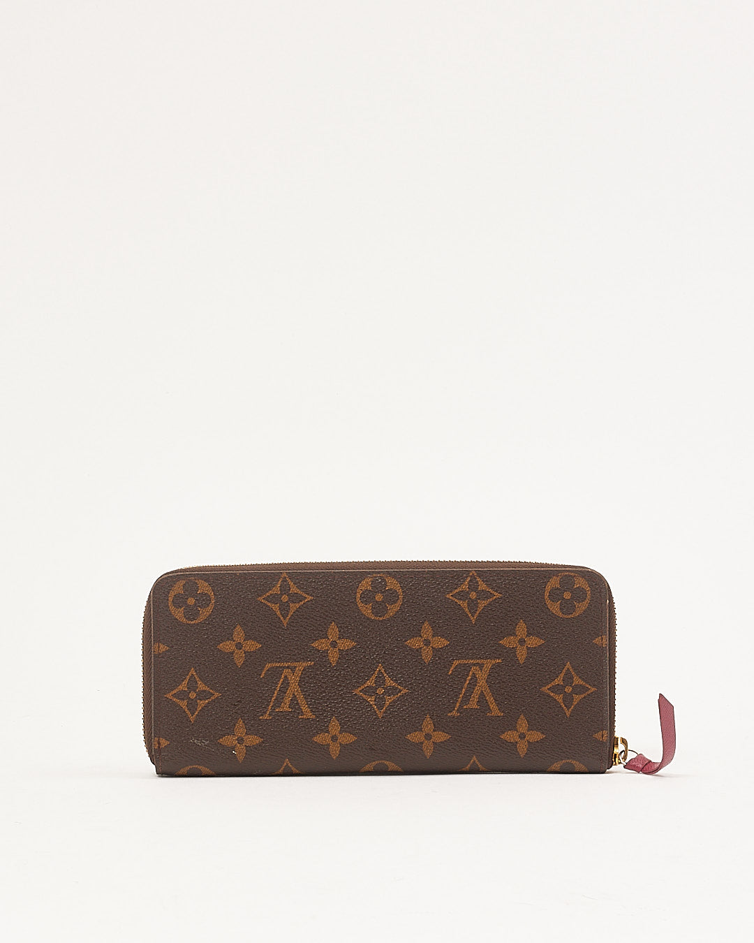 Louis Vuitton Monogram Canvas Zippy Clemence Wallet