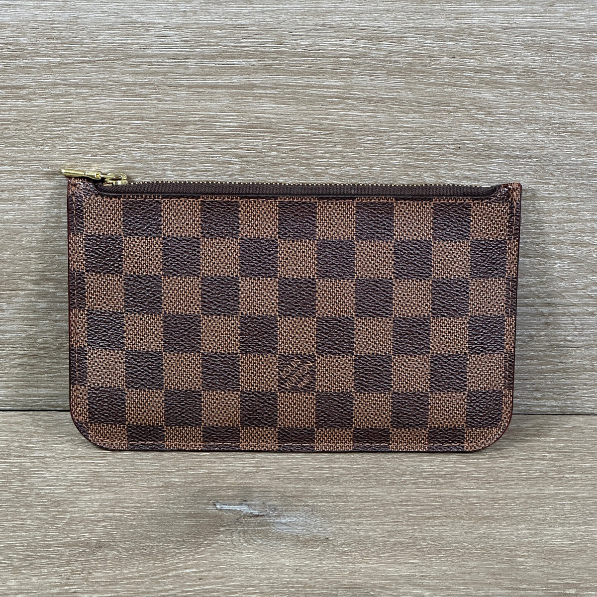 Louis Vuitton Neverfull Pochette - Damier Ebene