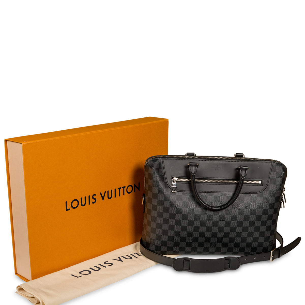 Porte-Documents Jour - Damier Graphite