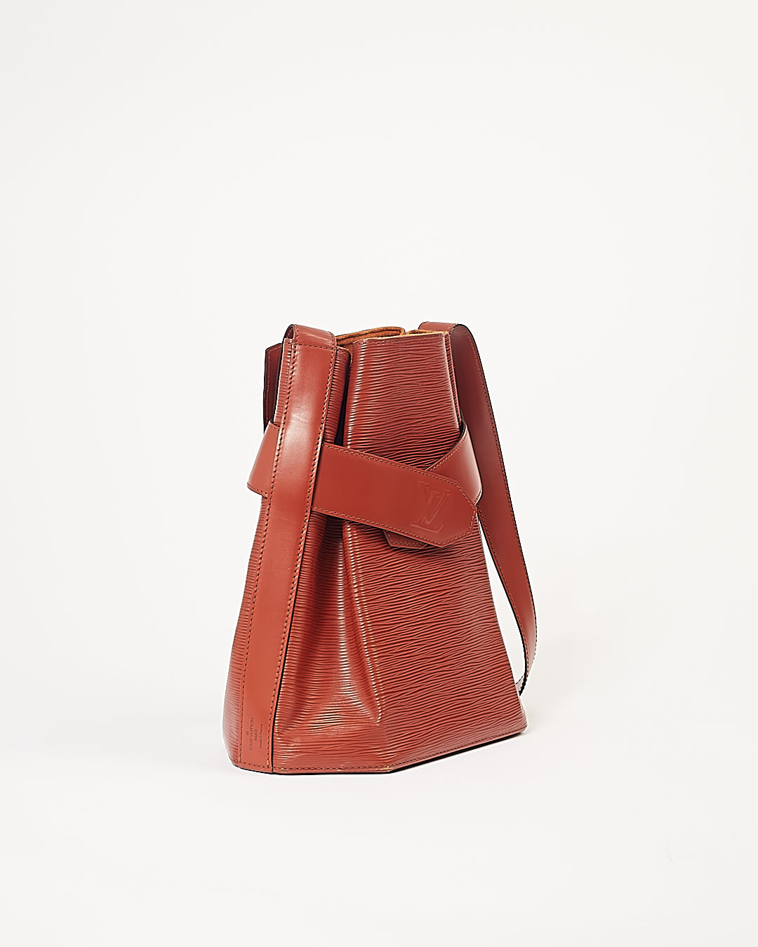 Louis Vuitton Tan Epi Leather Sac Epaule 27 Bucket Bag